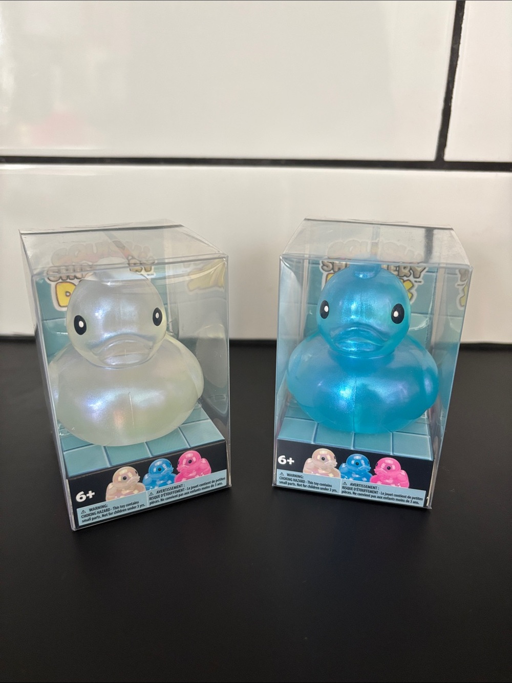 Iridescent Squishi Peek-ing Duck Squishies Bundle - The Incredible Group NWT
